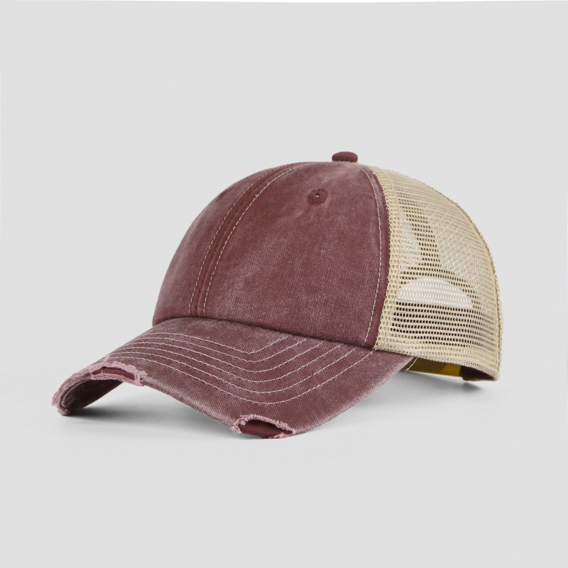 6 Panel Mesh Trucker Cap