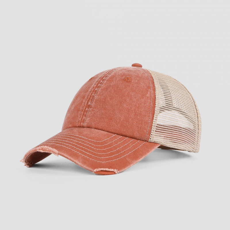 6 Panel Mesh Trucker Cap
