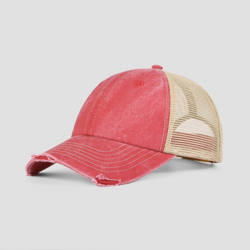 6 Panel Mesh Trucker Cap