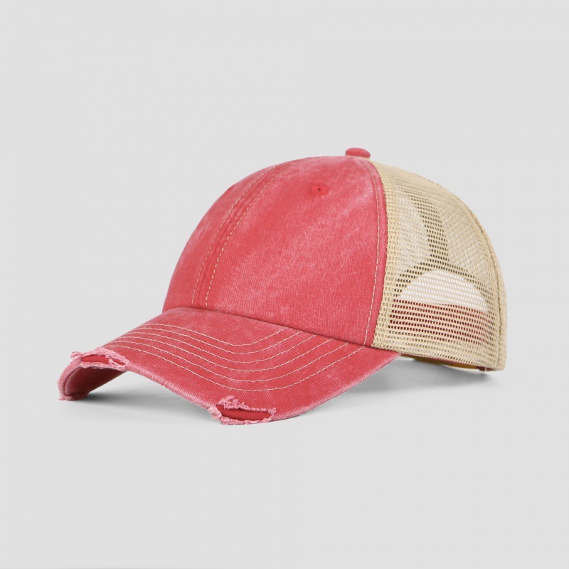 6 Panel Mesh Trucker Cap