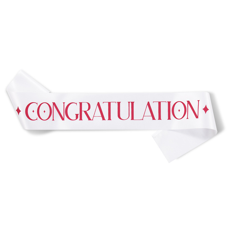 Congratulation Sash