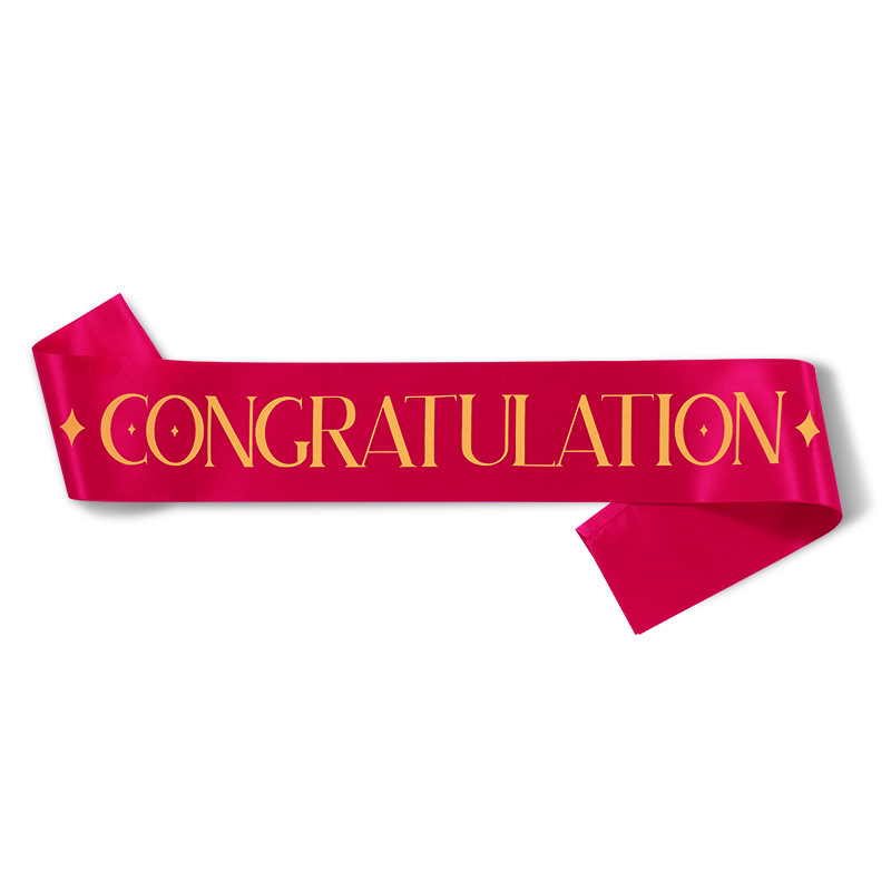 Congratulation Sash