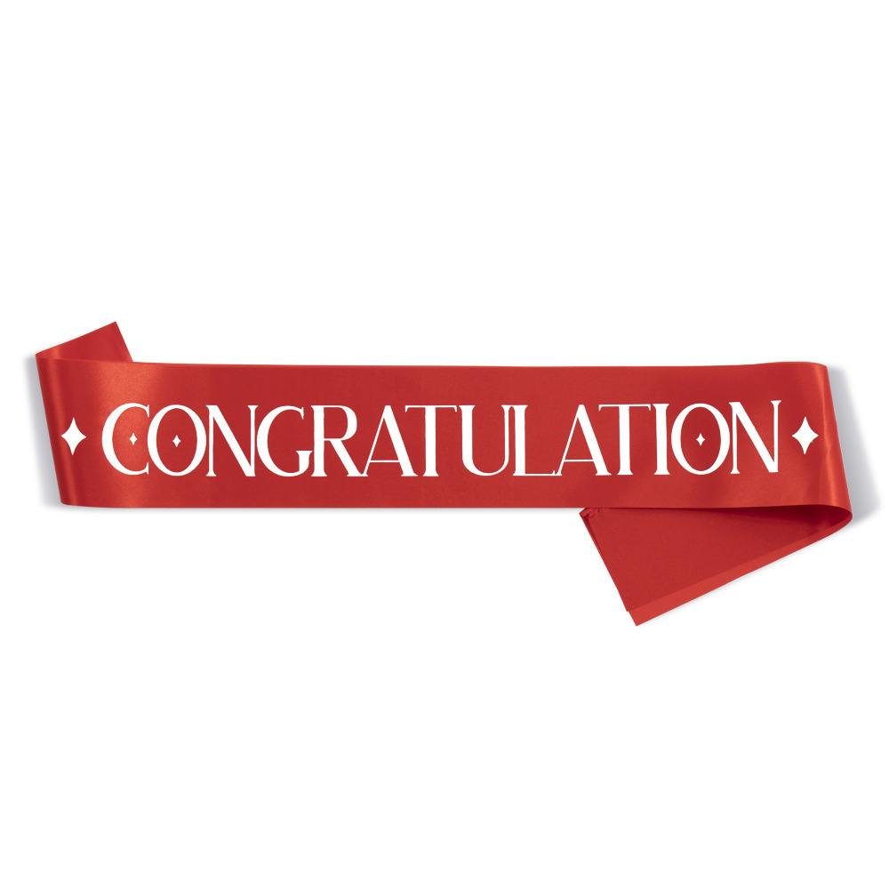Congratulation Sash
