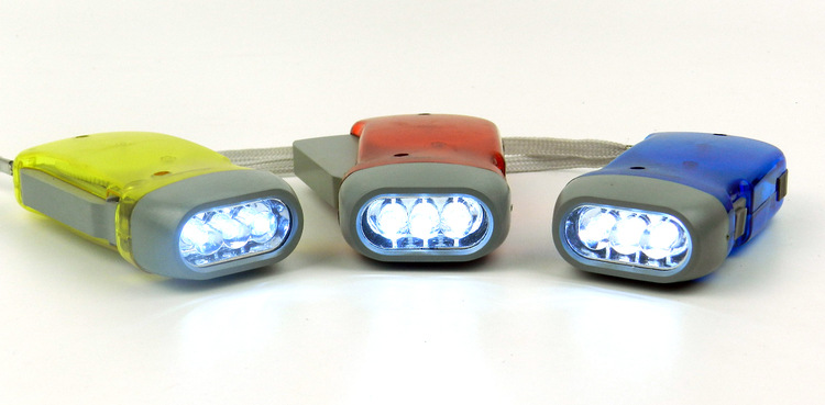 Hand Crank Flashlight