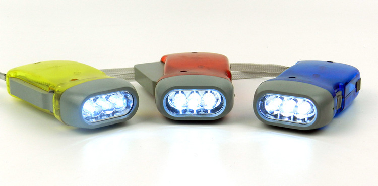 Hand Crank Flashlight