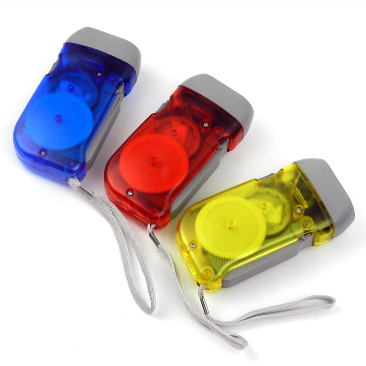 Hand Crank Flashlight