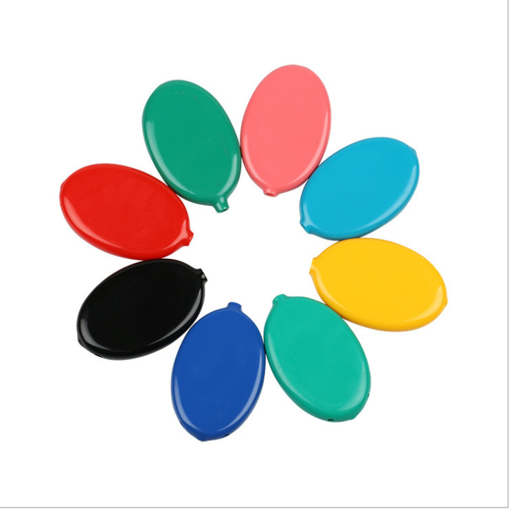 PVC Coin Purse With Chain