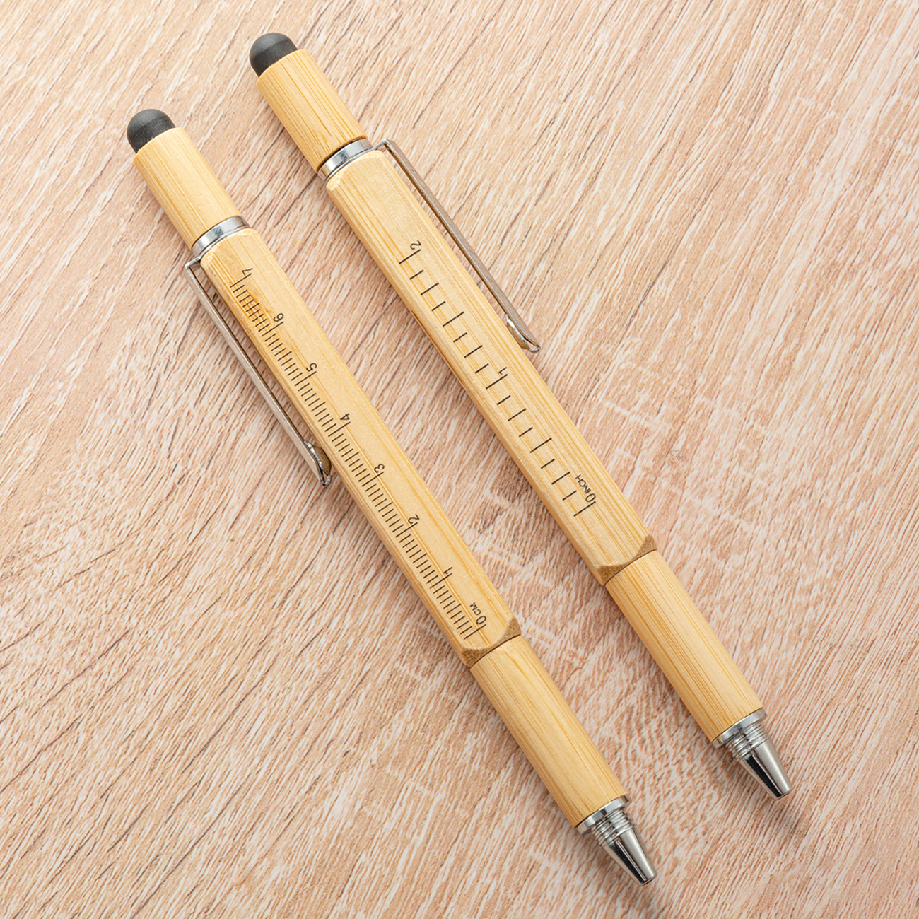 Bamboo Multi Functional Tool Pen