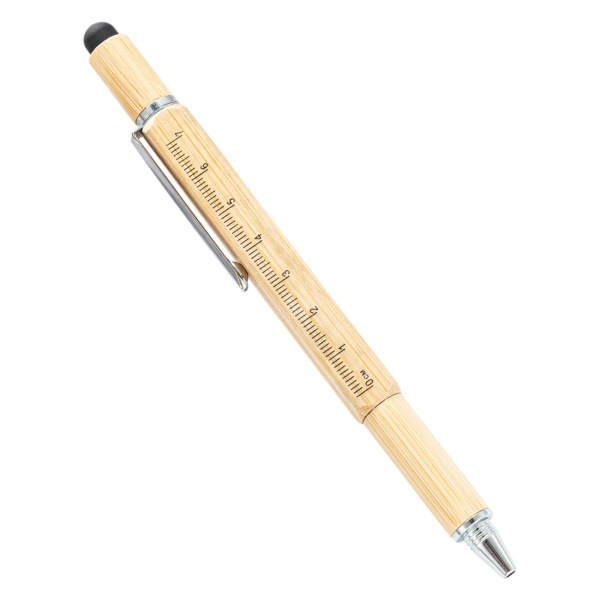 Bamboo Multi Functional Tool Pen
