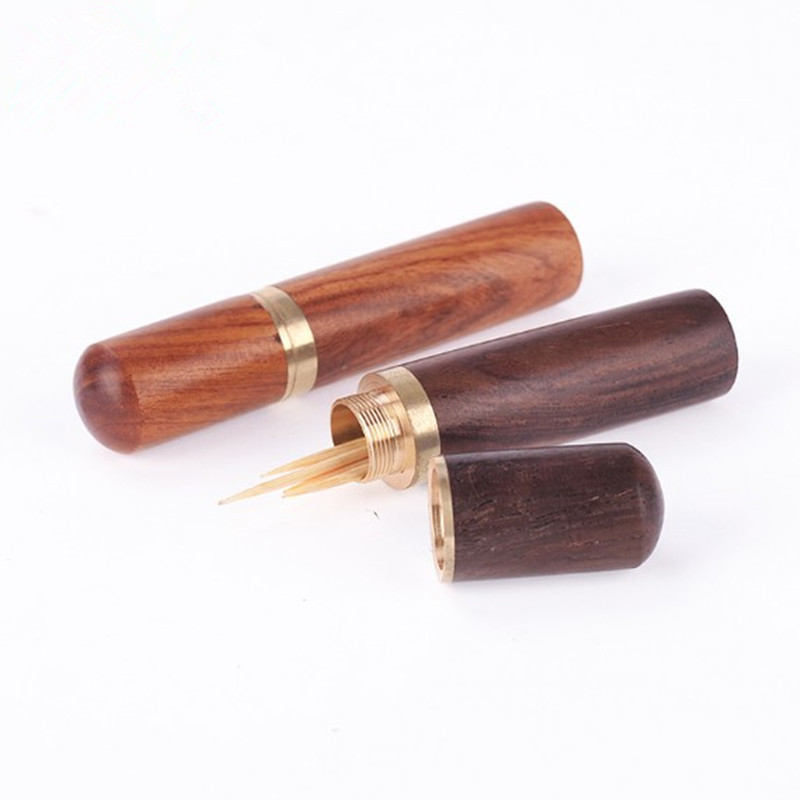 Wooden Toothpick Holder