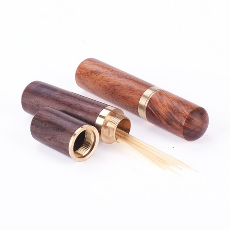Wooden Toothpick Holder