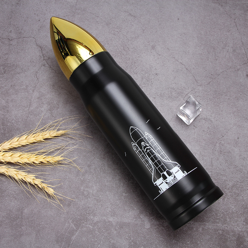 12 OZ Bullet Shaped Insulated Tumbler
