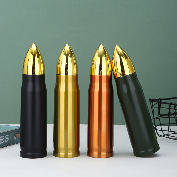 12 OZ Bullet Shaped Insulated Tumbler