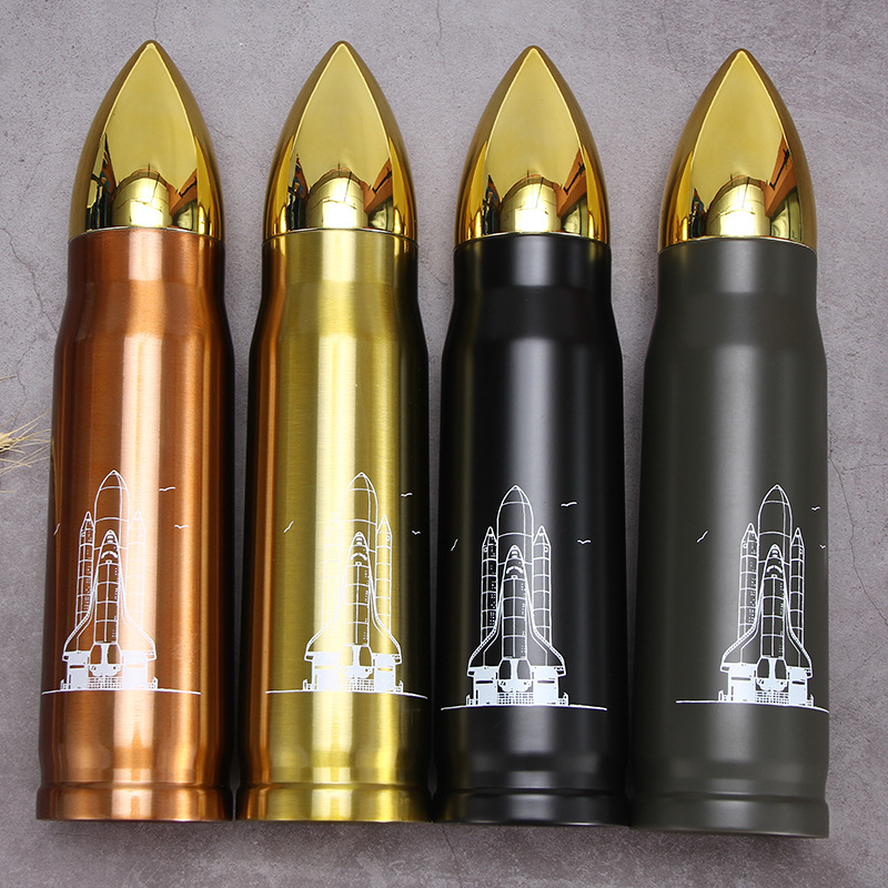 12 OZ Bullet Shaped Insulated Tumbler