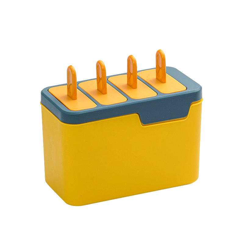 4 Compartments Ice Pop Mold