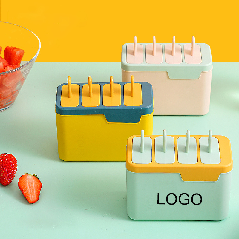 4 Compartments Ice Pop Mold