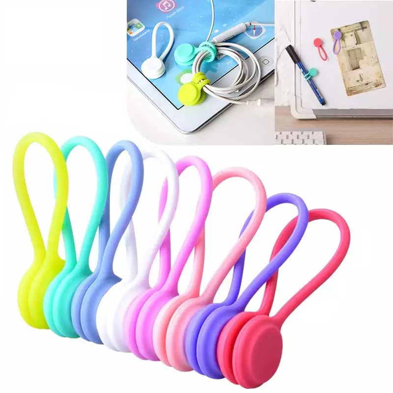 Silicone Cable Magnetic Clip