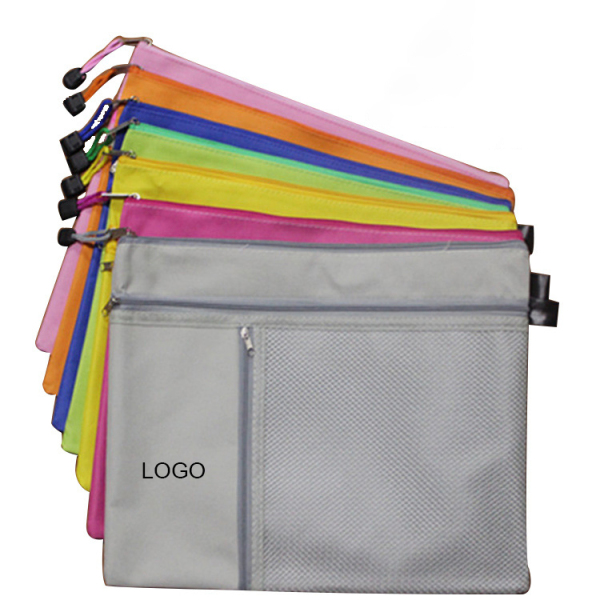 Zippered Document Bag