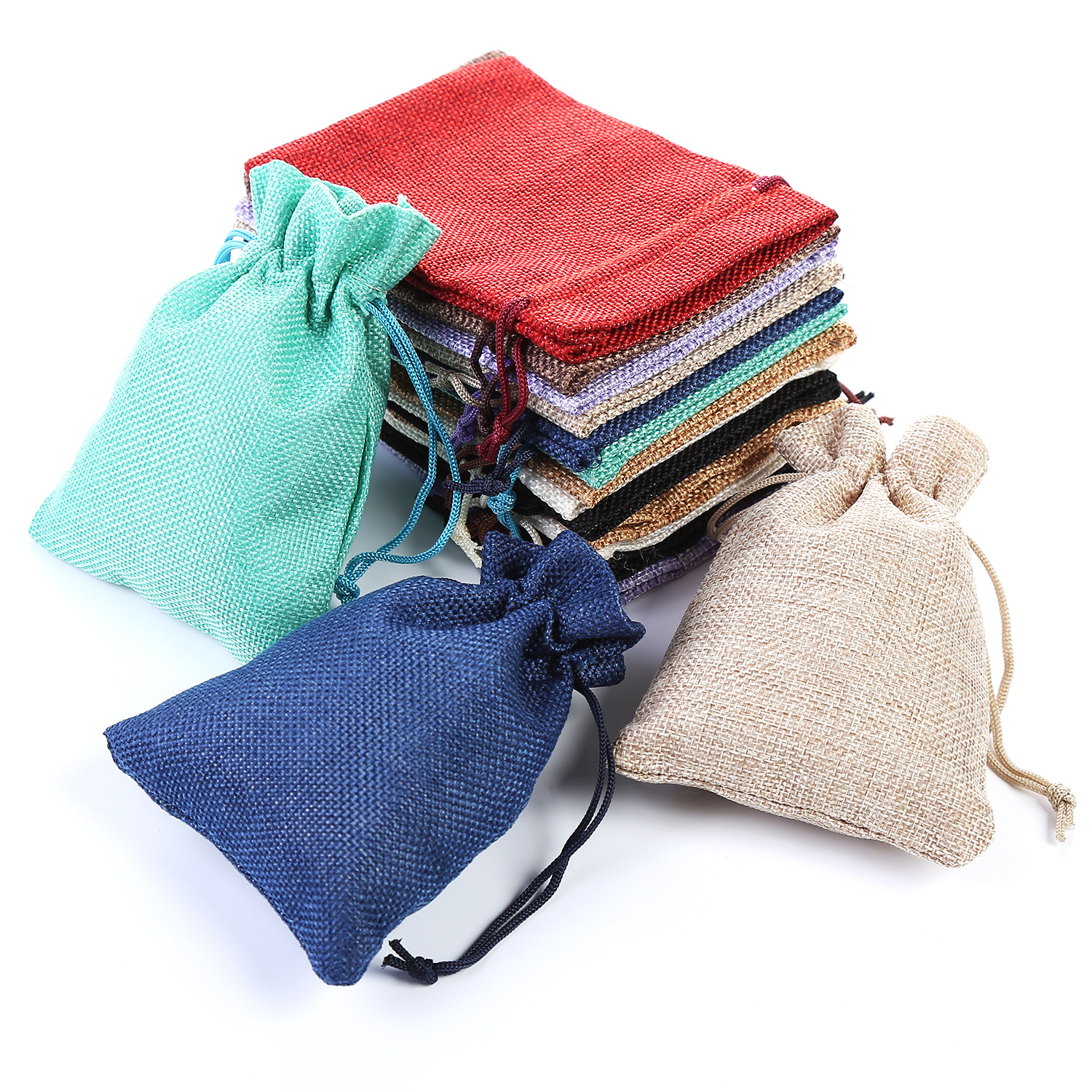 Linen Drawstring Pouch