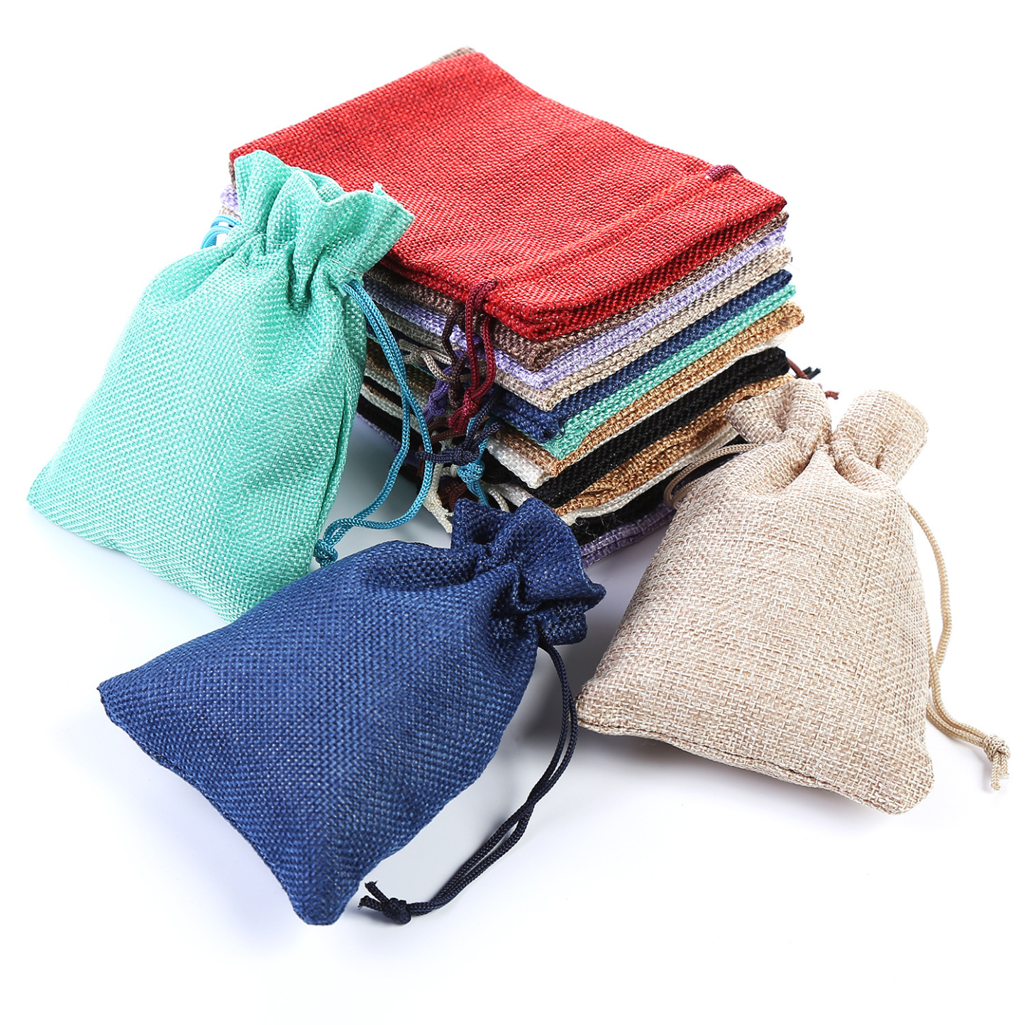 Linen Drawstring Pouch