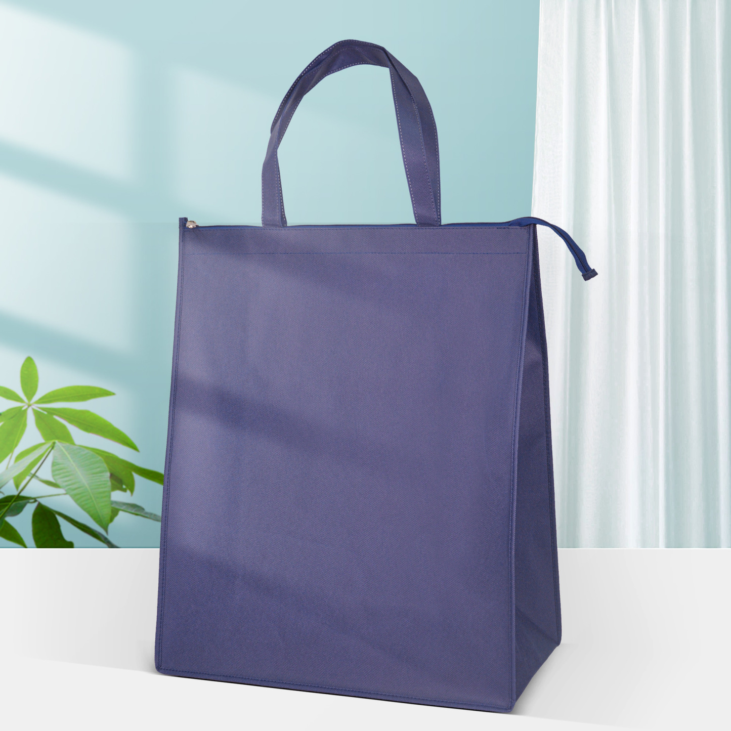 Non-Woven Zipper Tote Bag