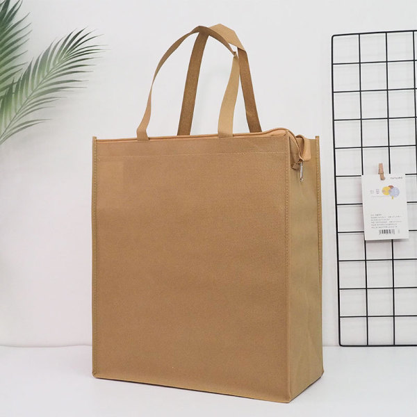 Non-Woven Zipper Tote Bag