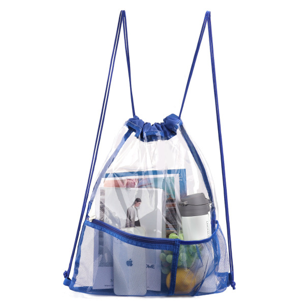 Waterproof Transparent Drawstring Bag