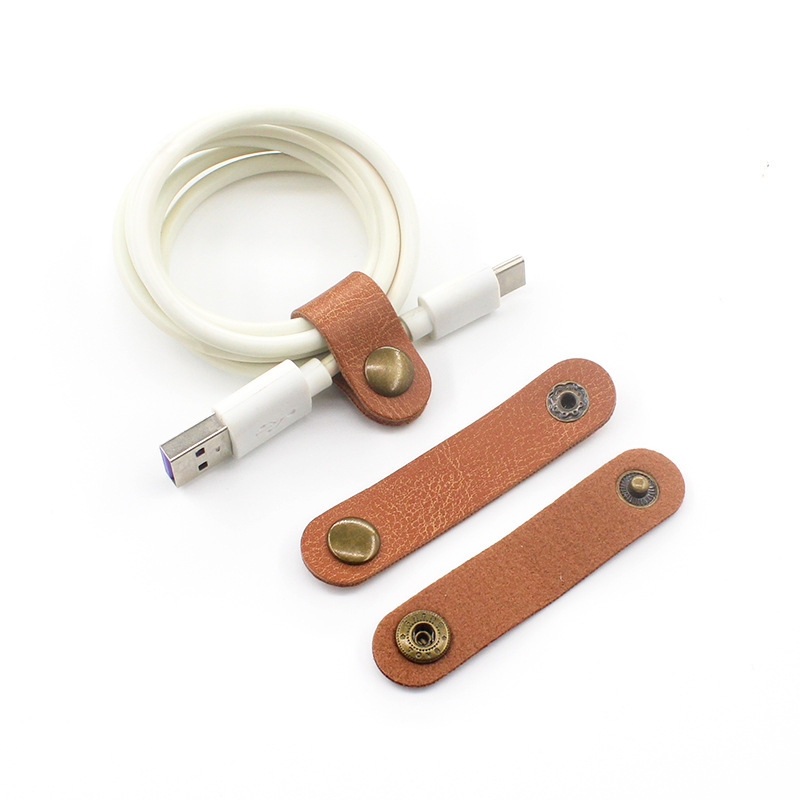 Leather Cable Winder