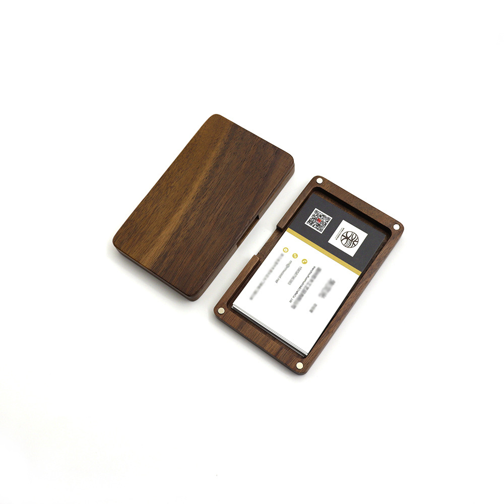 Wooden Business Card Holder