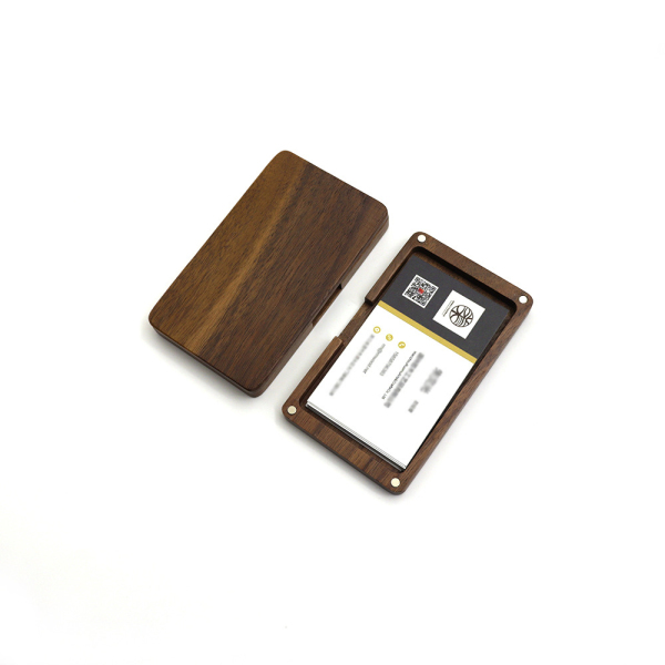 Wooden Business Card Holder