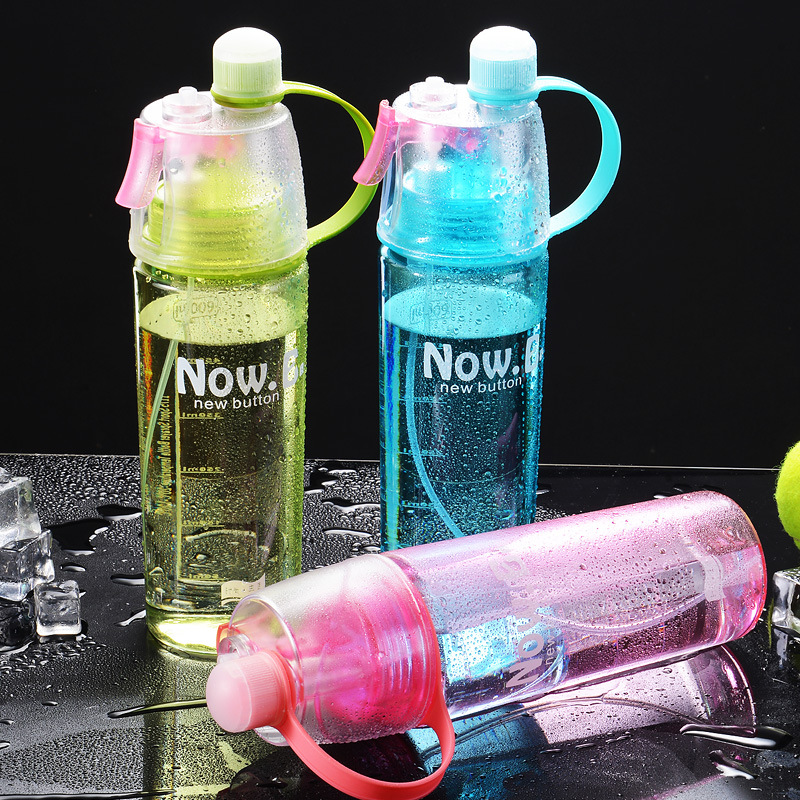 20 OZ Plastic Spray Water Bottle