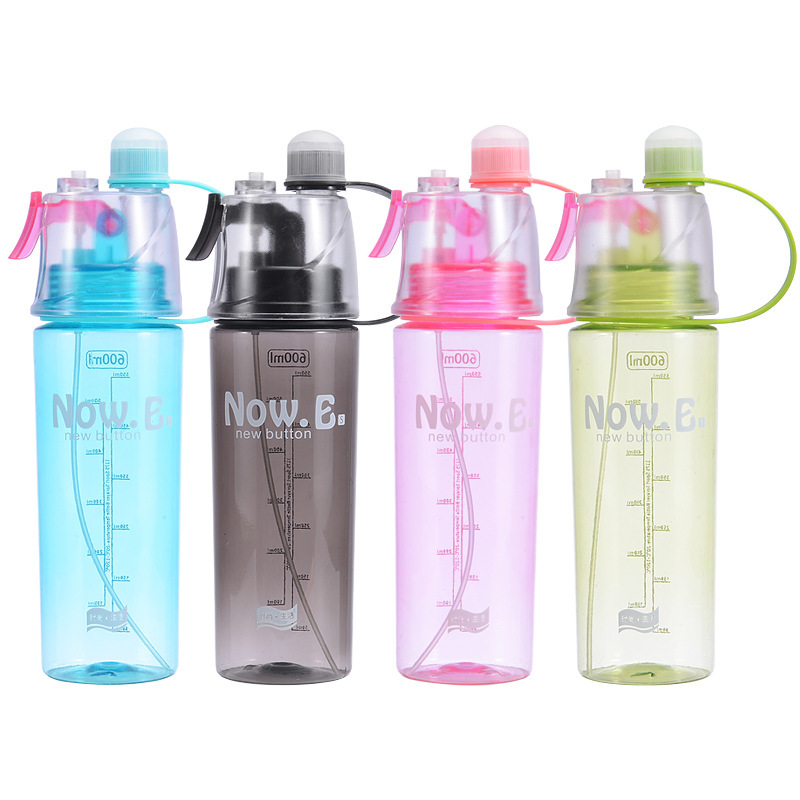20 OZ Plastic Spray Water Bottle