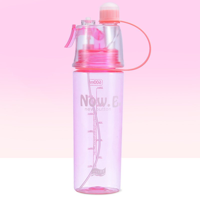 20 OZ Plastic Spray Water Bottle