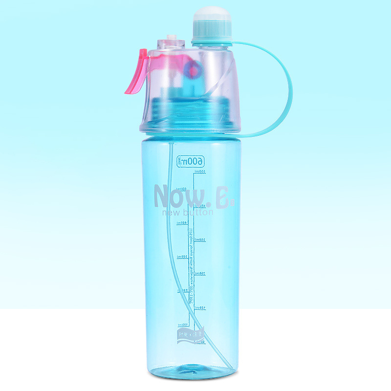 20 OZ Plastic Spray Water Bottle