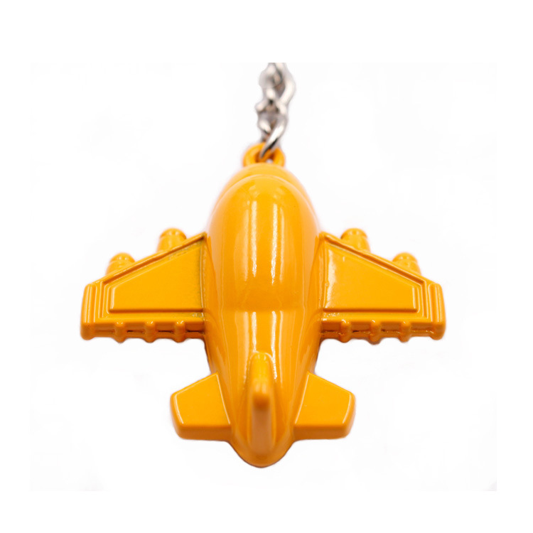 Metal Airplane Keychain
