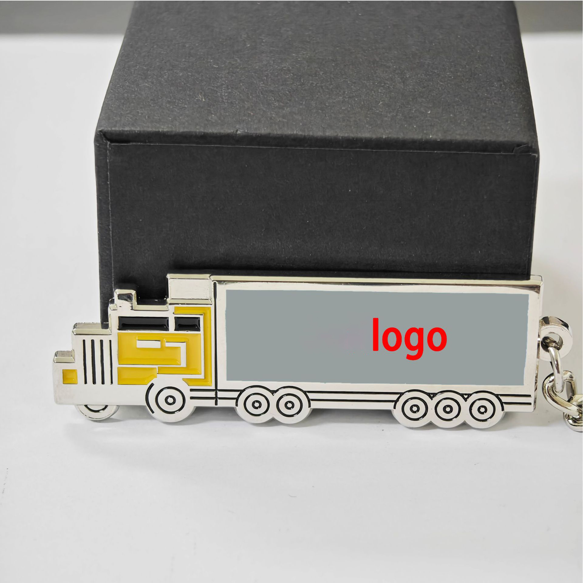 Metal Truck Keychain