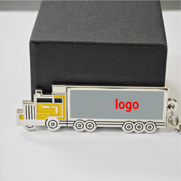 Metal Truck Keychain