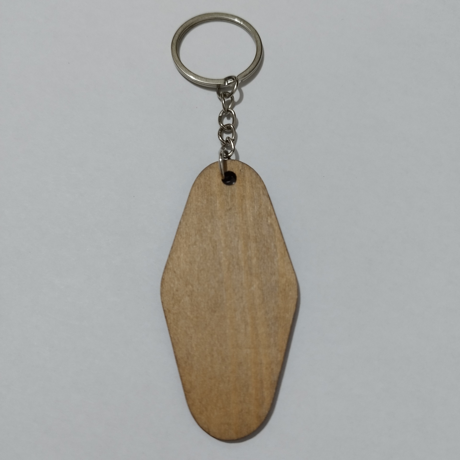 Diamond Wooden Keychain