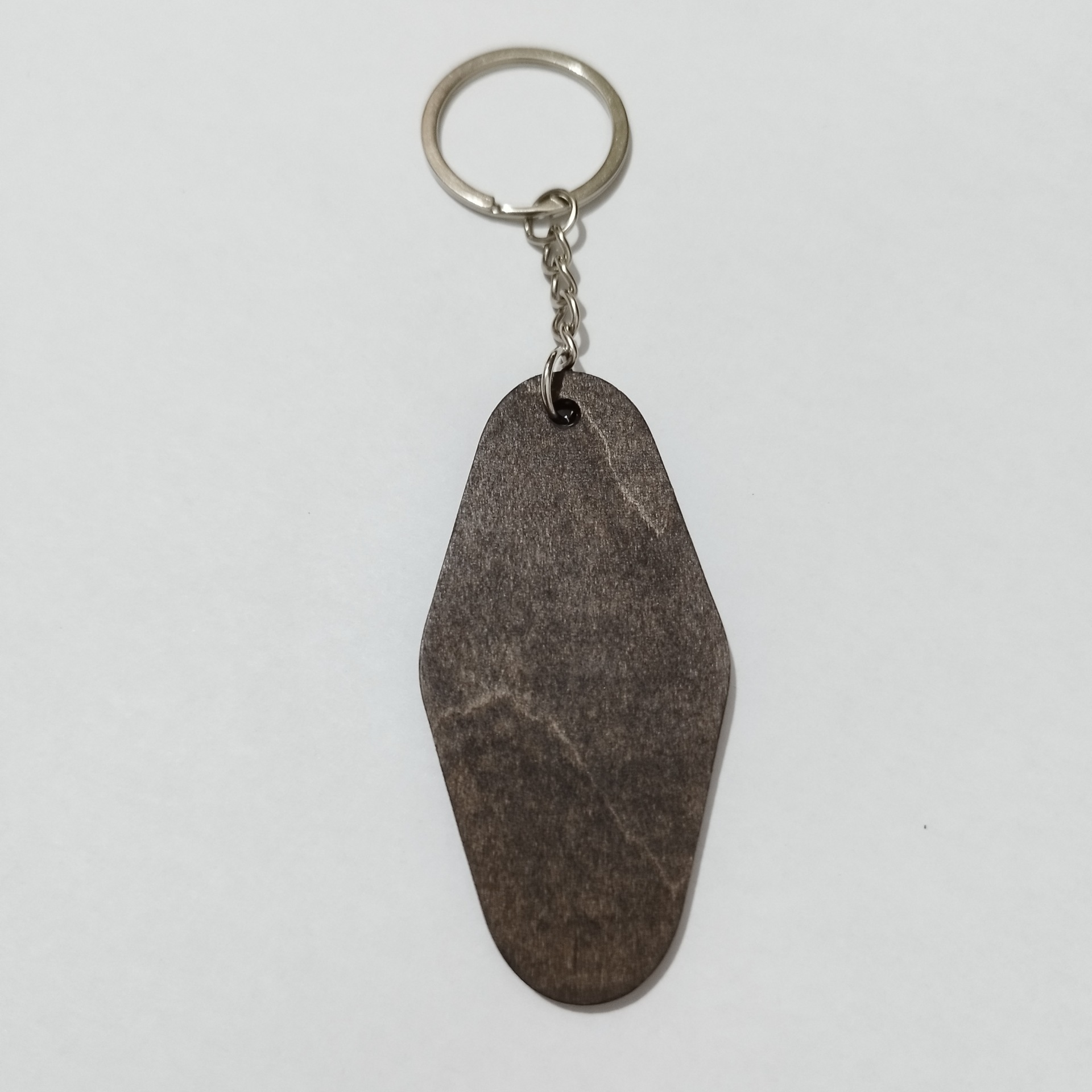 Diamond Wooden Keychain