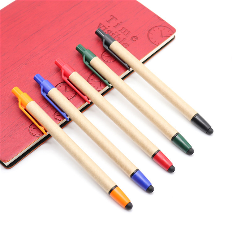 Paper Tube Stylus Ballpoint Pen