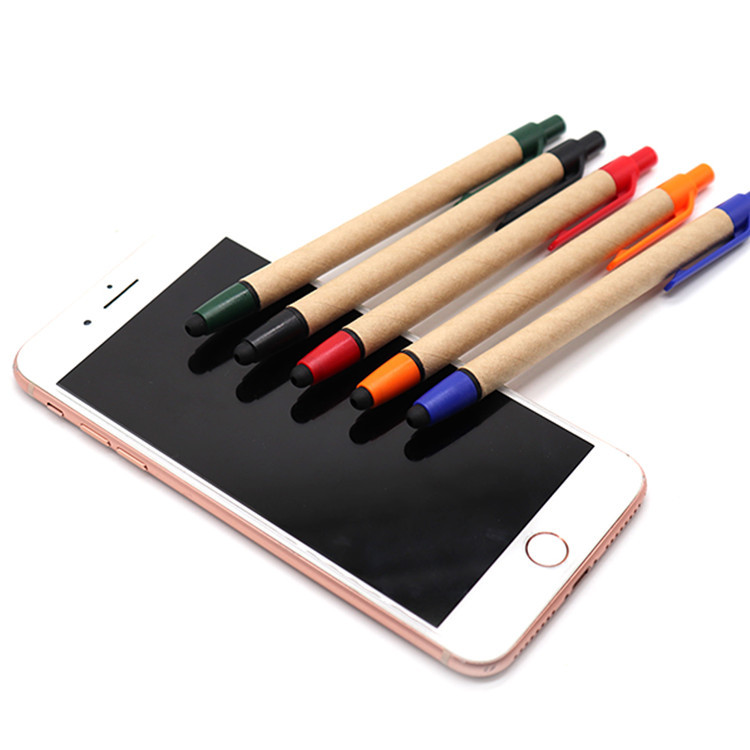 Paper Tube Stylus Ballpoint Pen