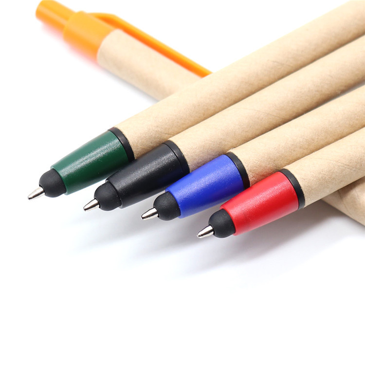 Paper Tube Stylus Ballpoint Pen
