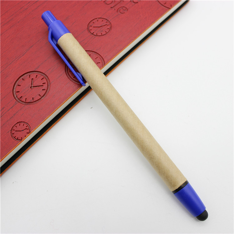 Paper Tube Stylus Ballpoint Pen