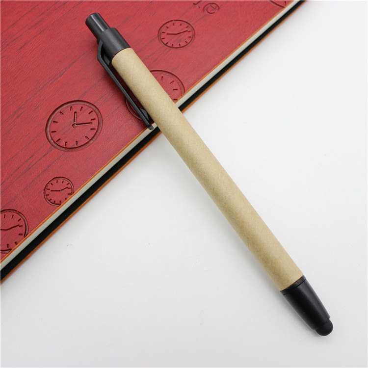 Paper Tube Stylus Ballpoint Pen