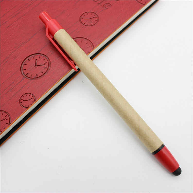 Paper Tube Stylus Ballpoint Pen