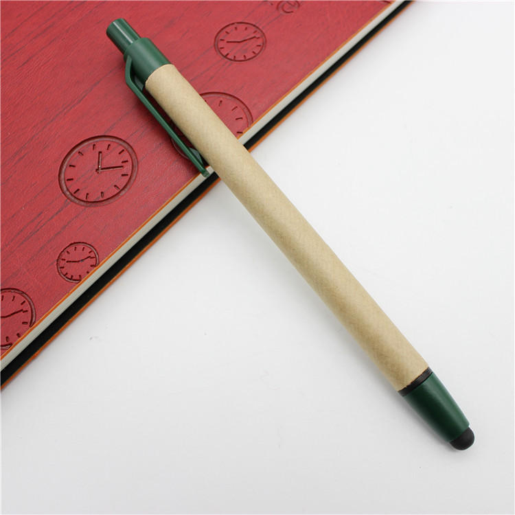 Paper Tube Stylus Ballpoint Pen