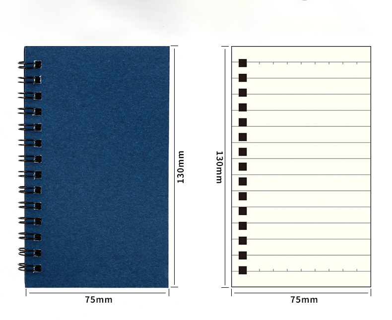 5.12'' X 2.95'' Spiral Notebook