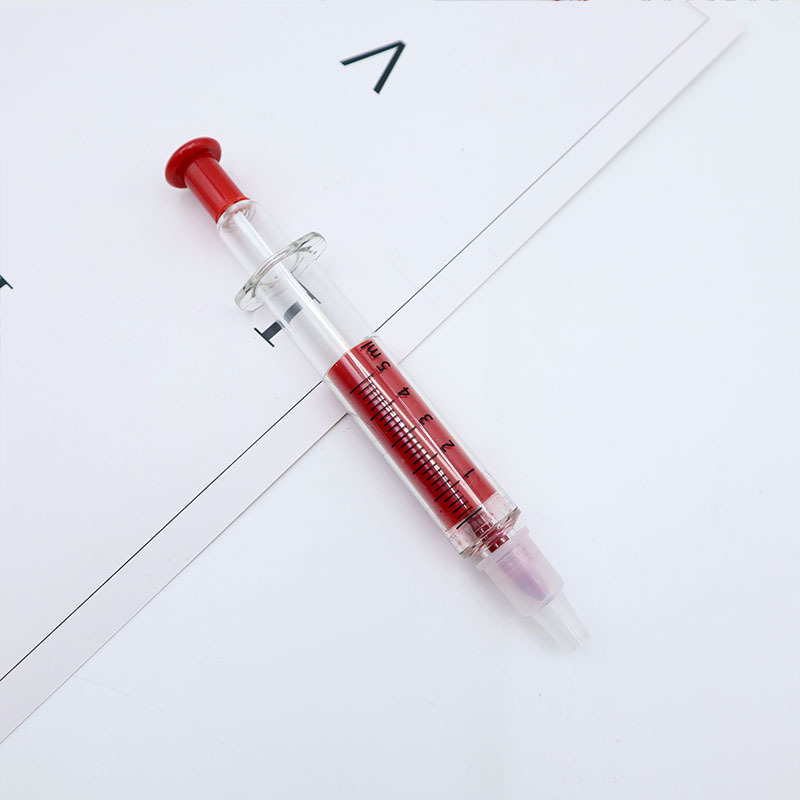 Dual Tip Highlighter Ballpoint Pen