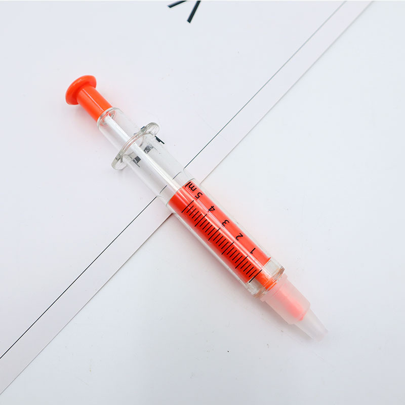 Dual Tip Highlighter Ballpoint Pen