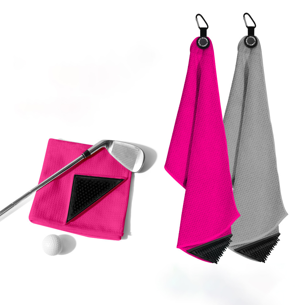 Golf Towel with Brush